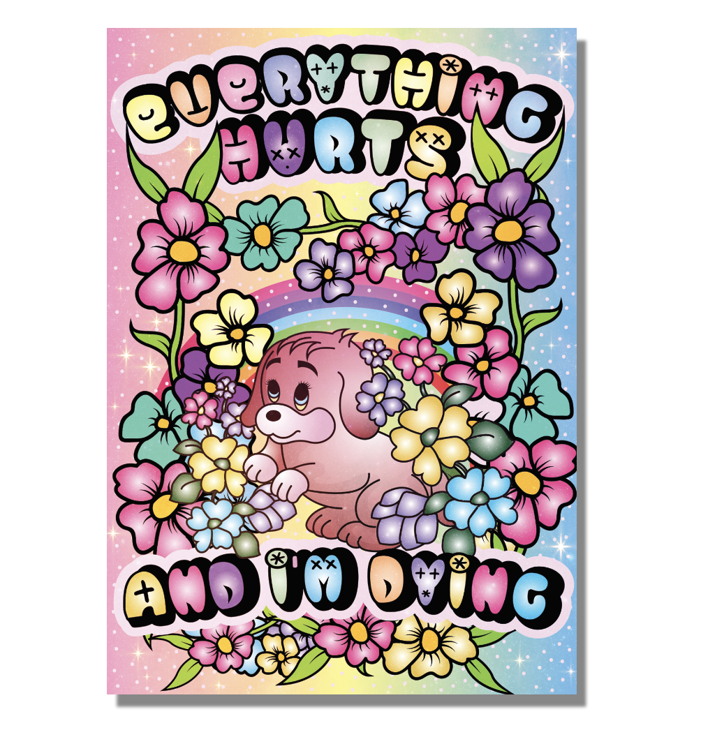 Everything Hurts Puzzle (funny, spring) FUN CLUB