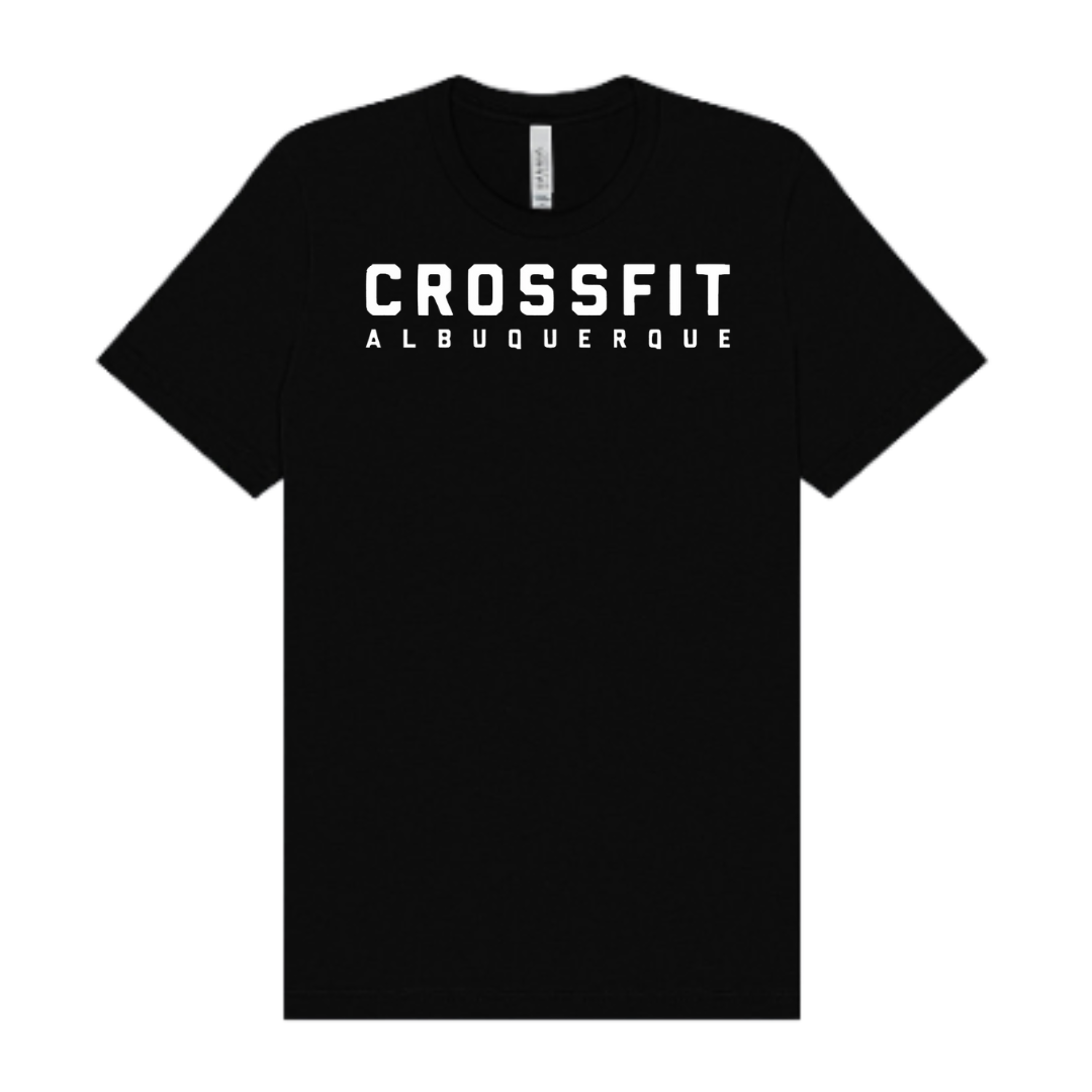 CrossFit Albuquerque Logo T-Shirt- Choose Shirt & Text Color