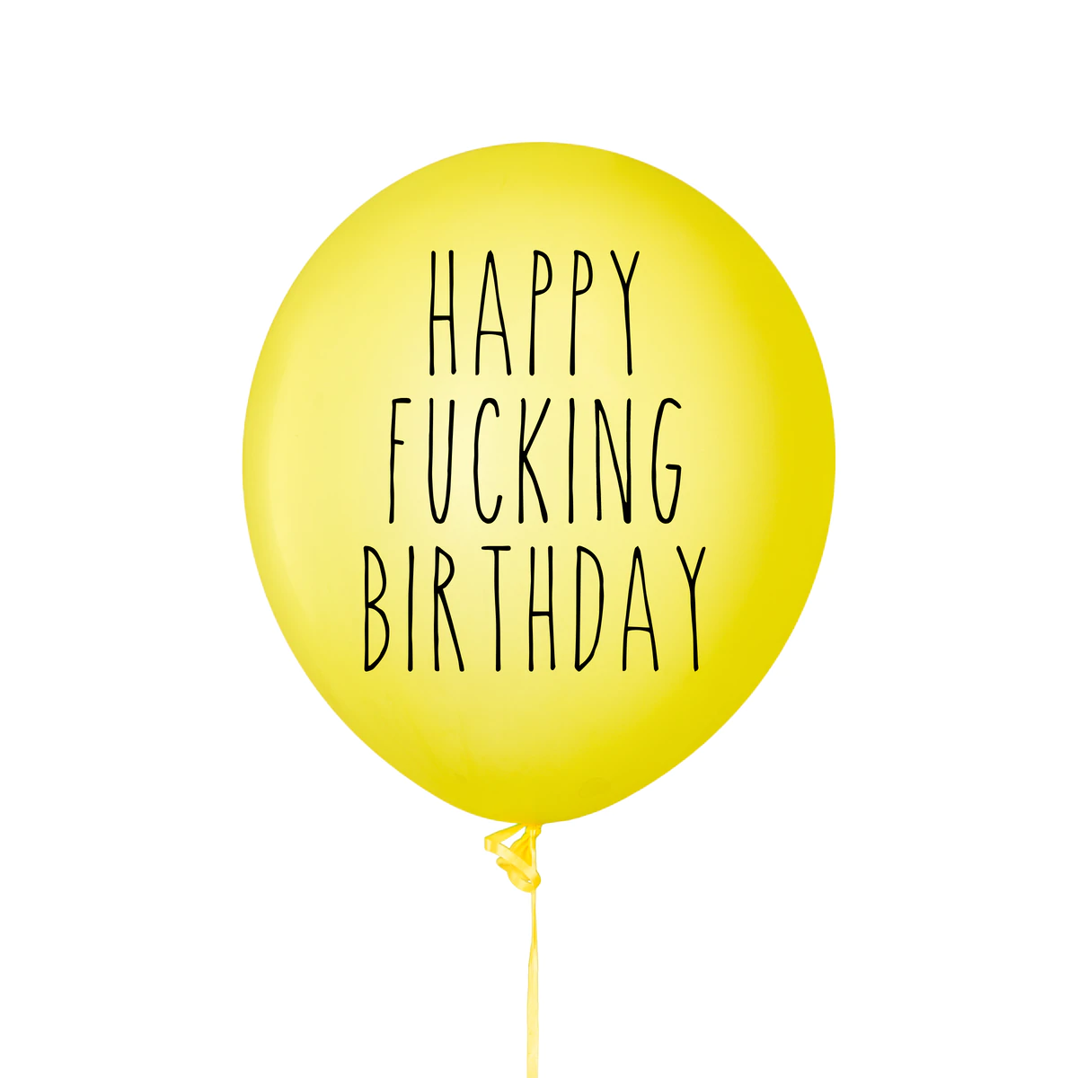 Happy Fucking Birthday Balloon FUN CLUB