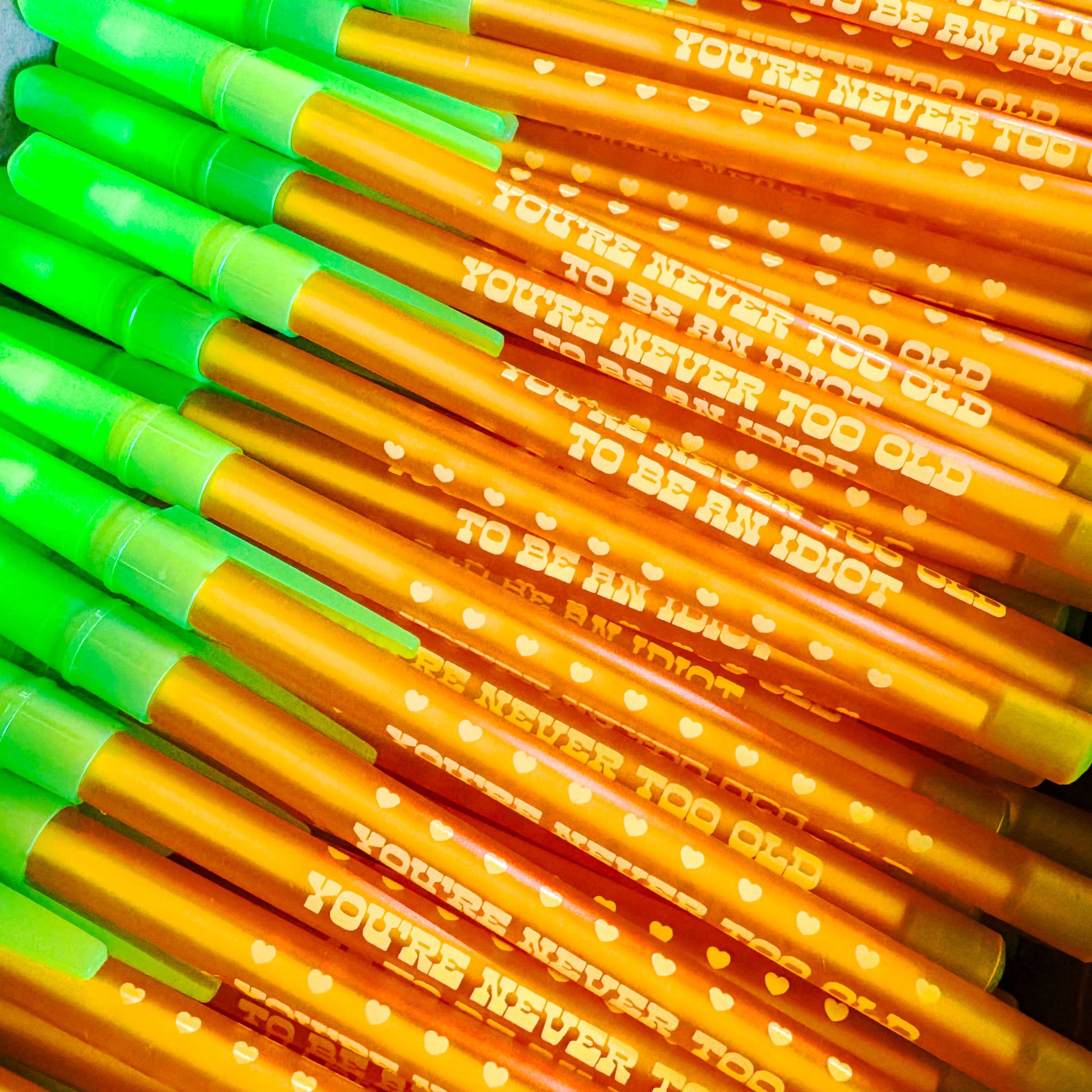 You're Never Too Old To Be An Idiot Ballpoint Pen Krystan Saint Cat