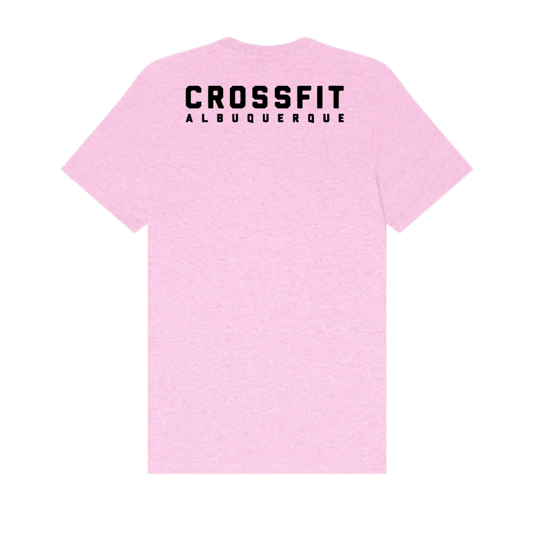 CrossFit Albuquerque- I <3 Squats- Gray/Pink
