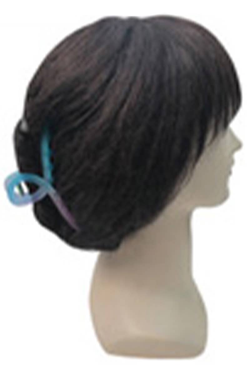 Matte Ombre Gradient Wide Loop Translucent Y2K Hair Claw Cap Zone