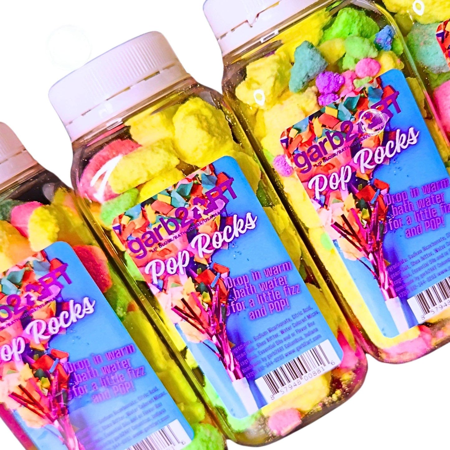 Pop Rocks Bath Fizzies garb2ART