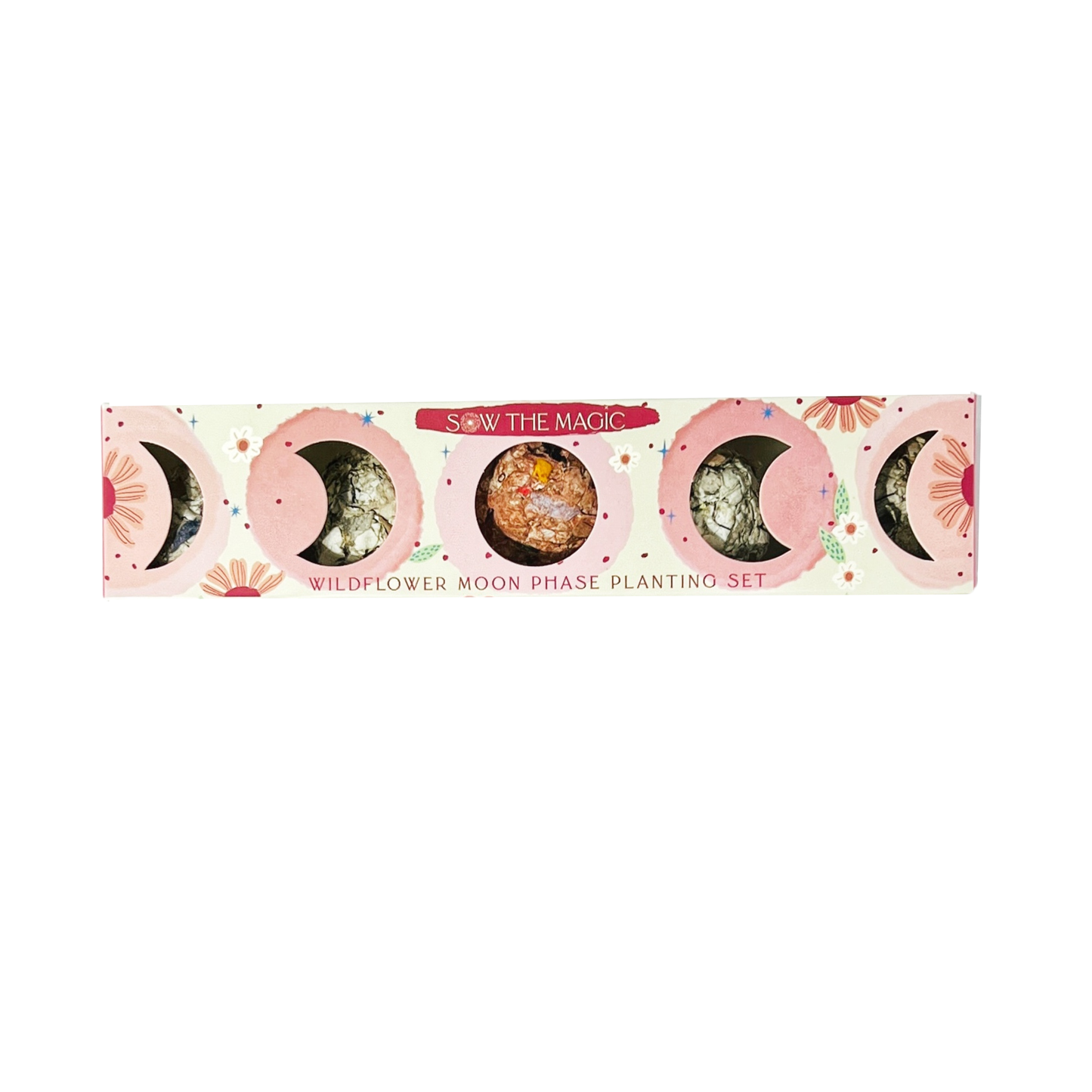 Moon Phase Wildflower Seed Planting Set Sow the Magic