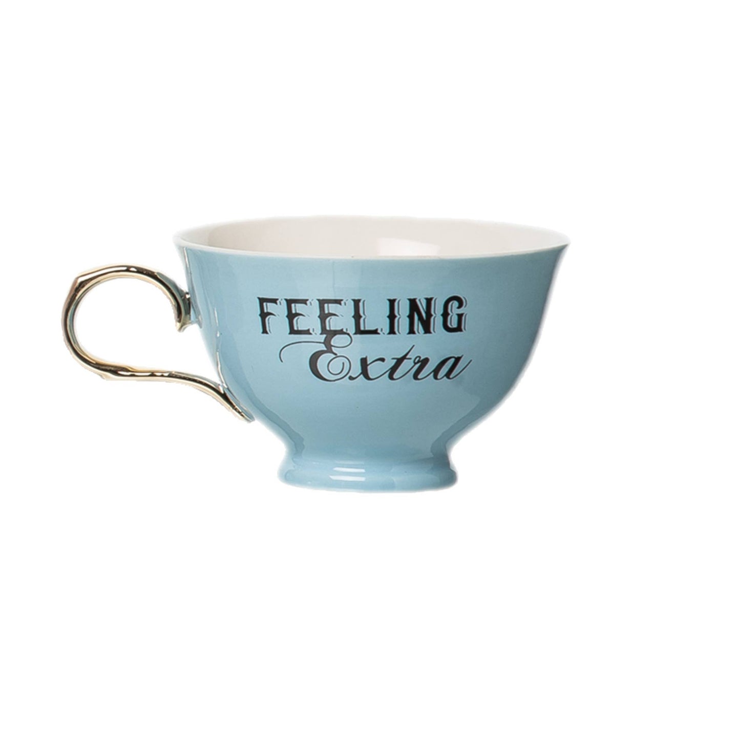 Ceramic 5.12" Multicolor Feeling Extra Oversized Teacup Totalee Gift