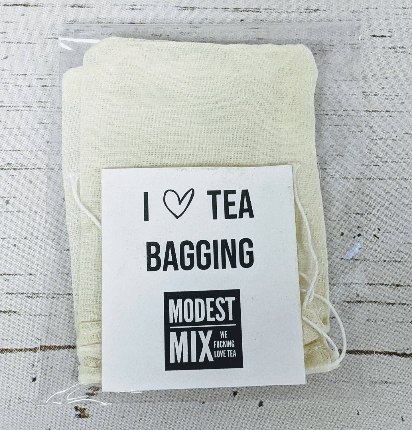 Reusable Cotton Tea Bags - 2 pack ModestMix Teas