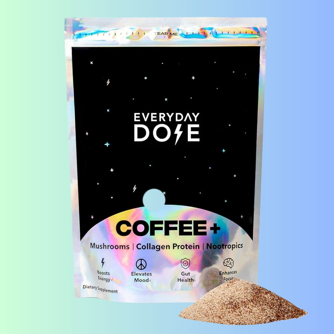 The Everyday Dose Mushroom Coffee+: Focus, Energy & Immunity Everyday Dose