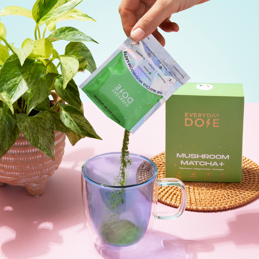 The Everyday Dose Single Serving Mushroom Matcha+ Everyday Dose