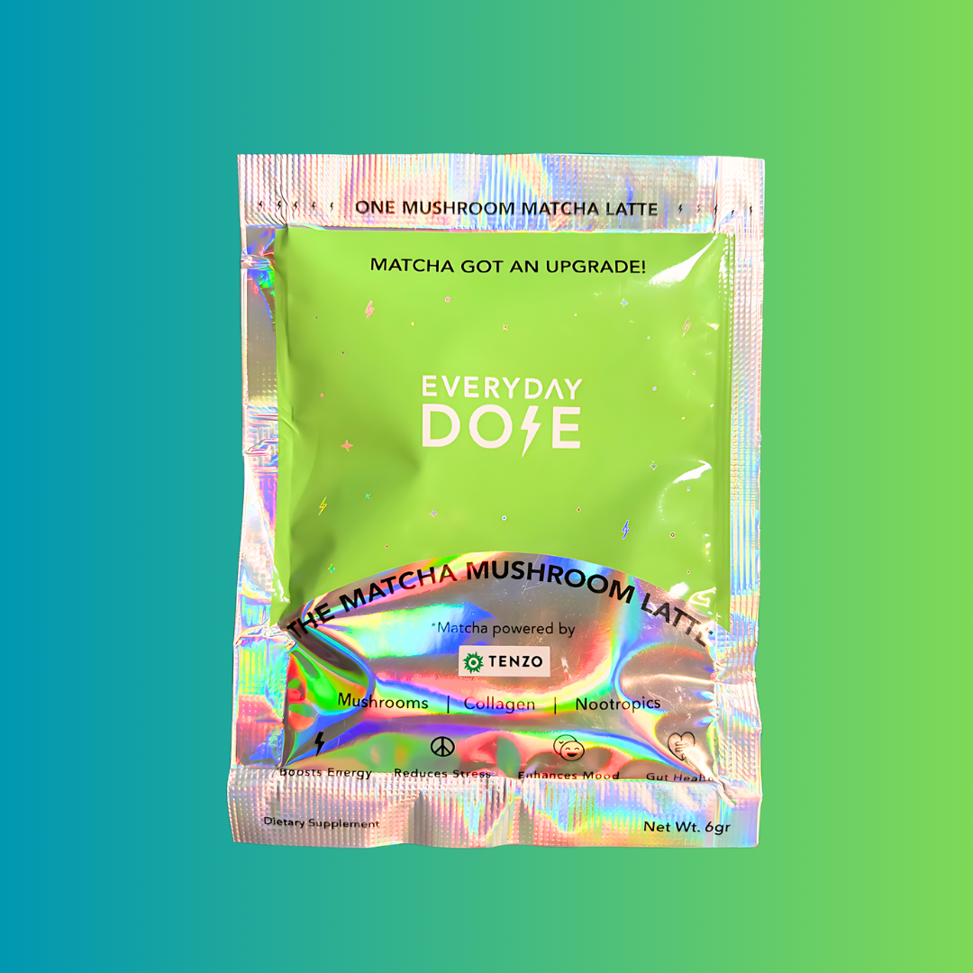 The Everyday Dose Single Serving Mushroom Matcha+ Everyday Dose