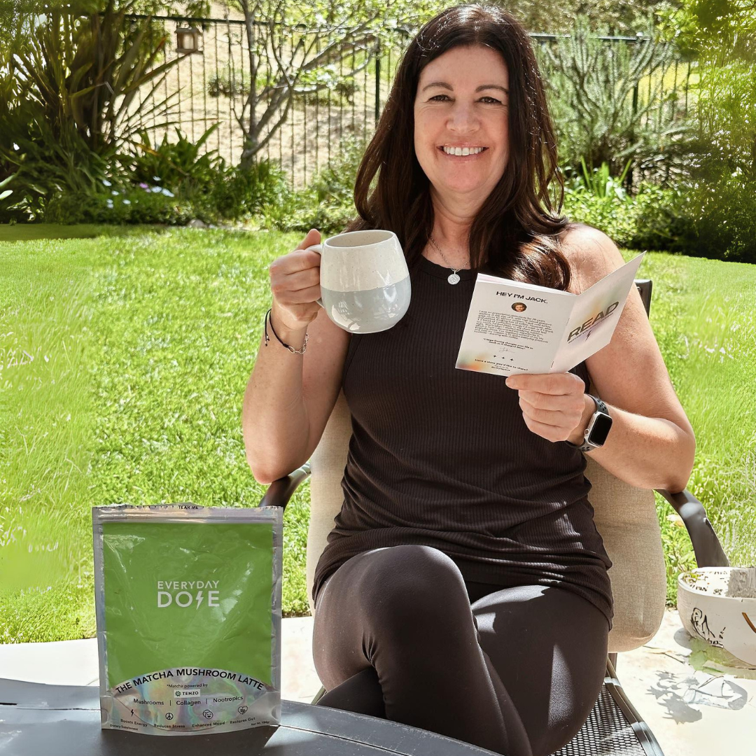 The Everyday Dose Mushroom Matcha+: Focus, Energy & Immunity Everyday Dose