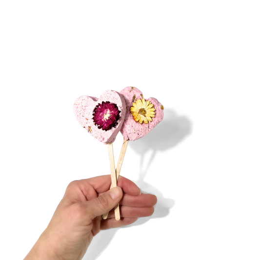 Blooming Love Sweet Heart Bath Clay Pop Sow the Magic