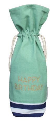 Happy Birthday Wine Bag