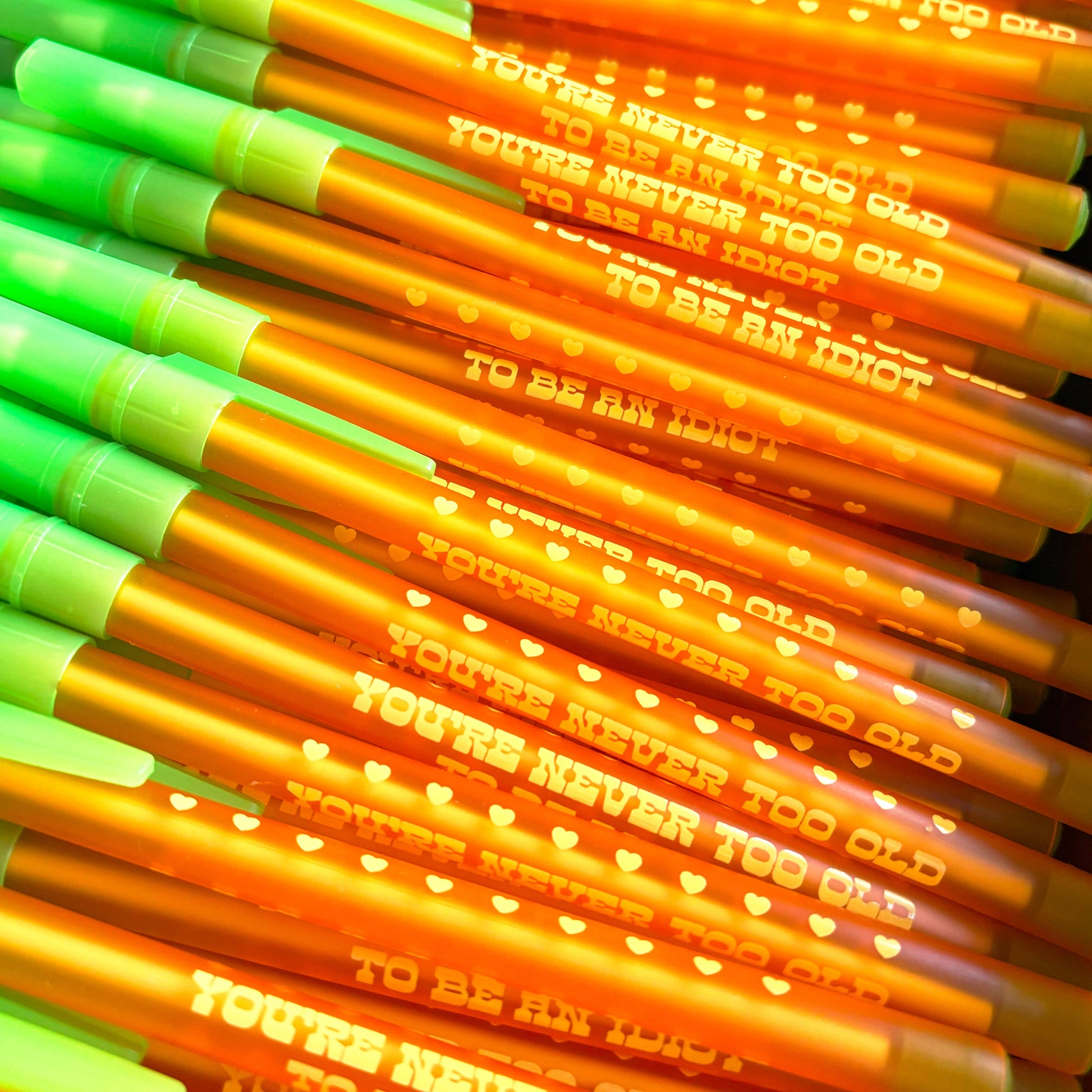 You're Never Too Old To Be An Idiot Ballpoint Pen Krystan Saint Cat