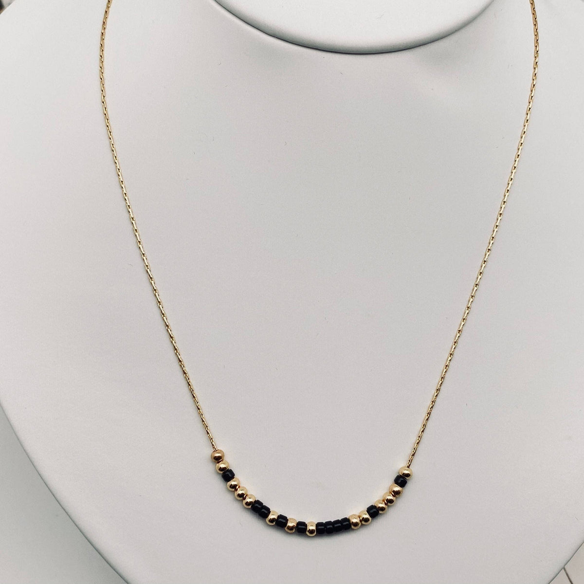 Handmade Morse Code "Fuck Off" Necklace – Secret Message Jewelry