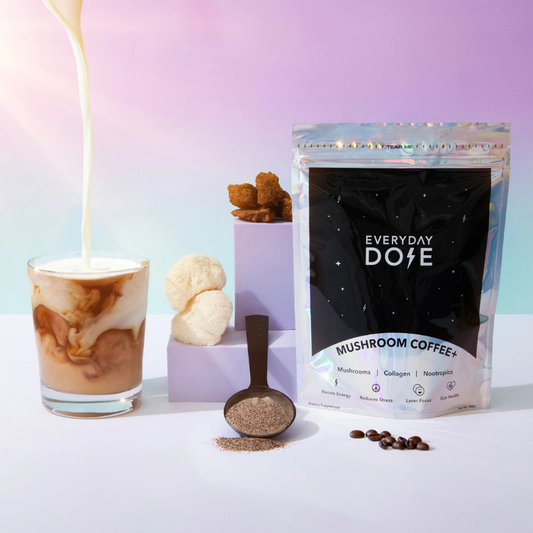 The Everyday Dose Mushroom Coffee+: Focus, Energy & Immunity Everyday Dose