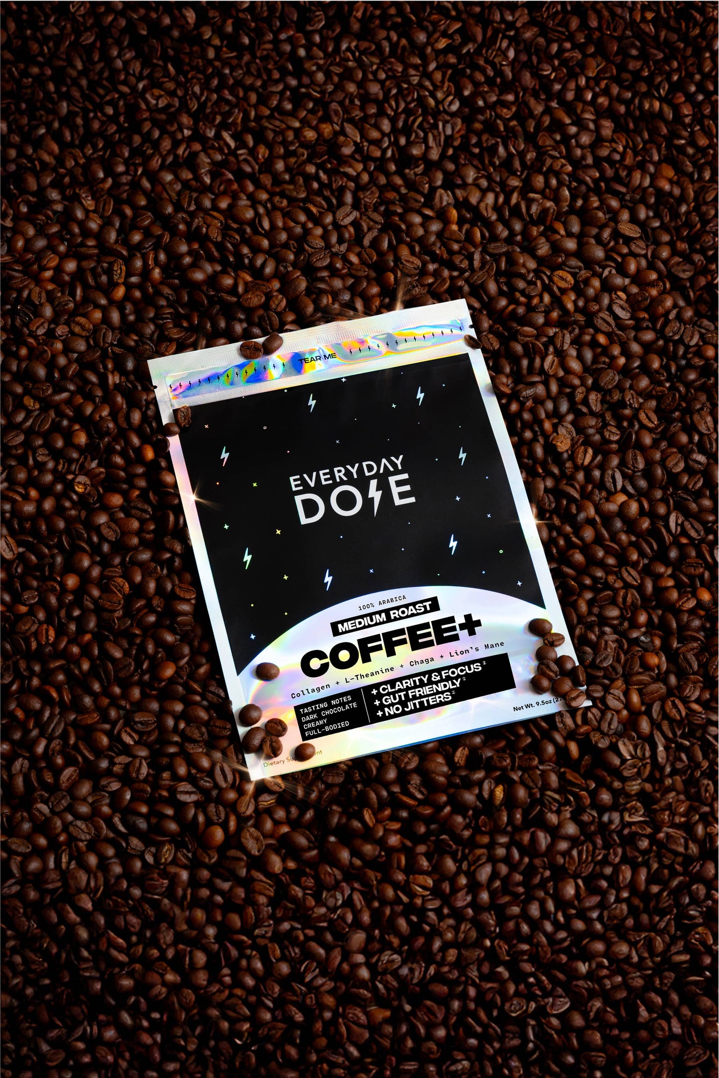 Everyday Dose Mushroom Coffee+ Medium Roast: Focus & Energy
