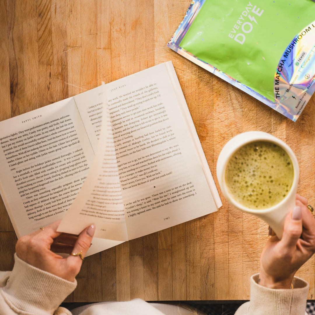 The Everyday Dose Mushroom Matcha+: Focus, Energy & Immunity Everyday Dose
