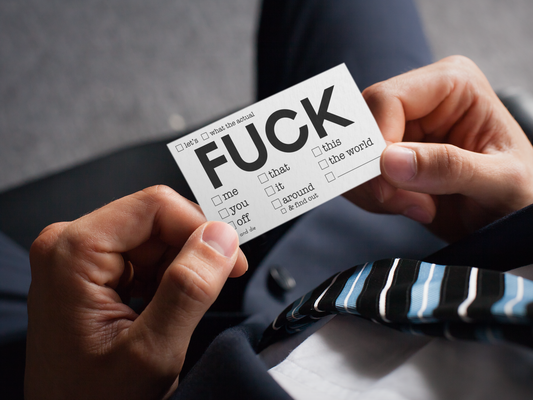 Fuck Business Card Pack