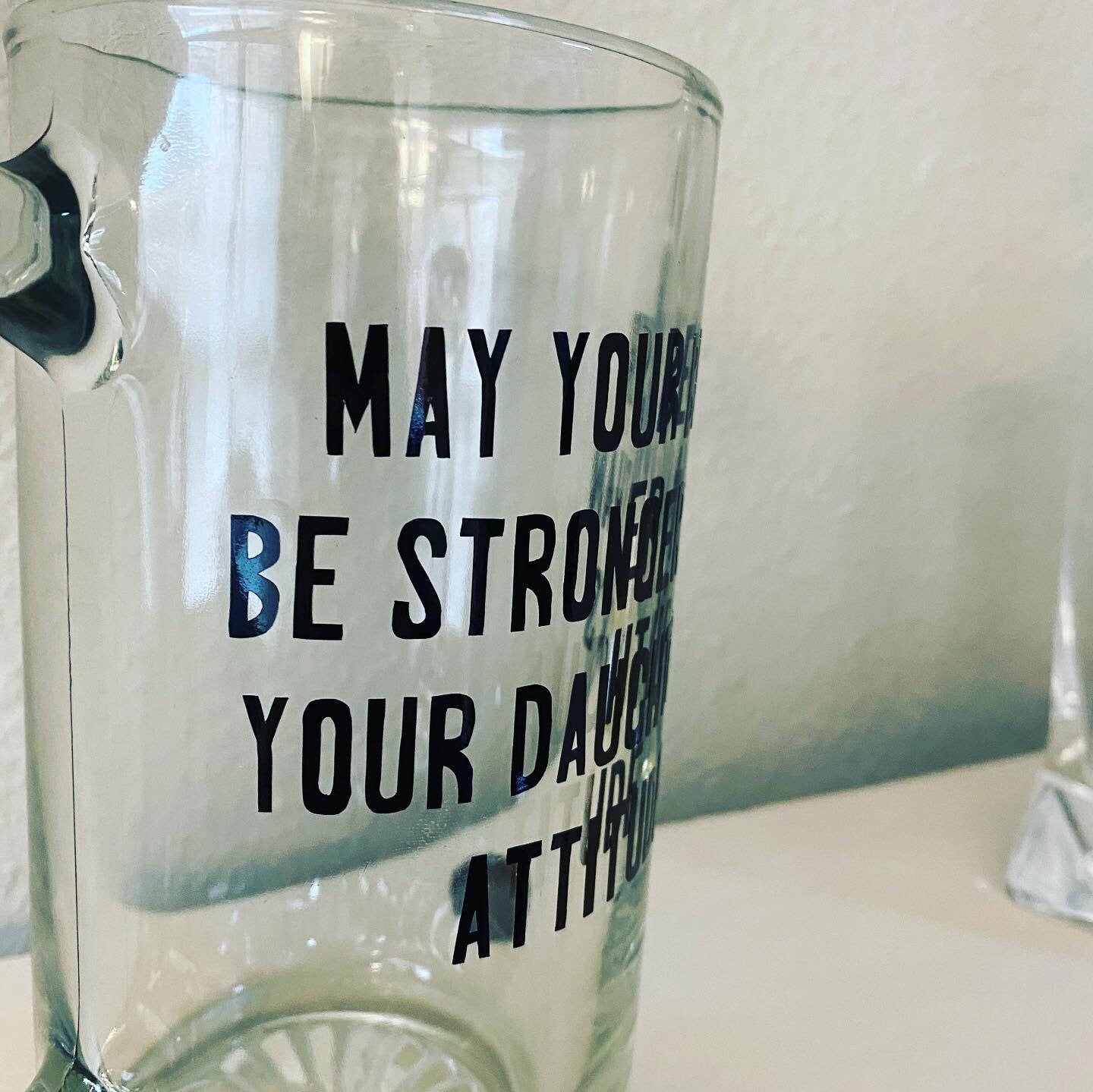 Tough Love 16oz Beer Mug