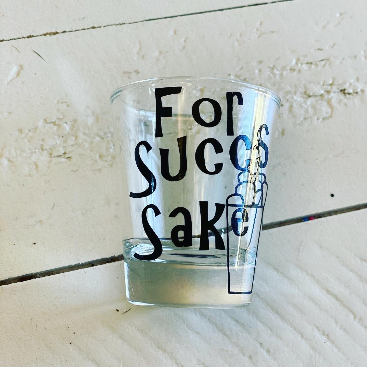 Succulents Themed Shot Glasses