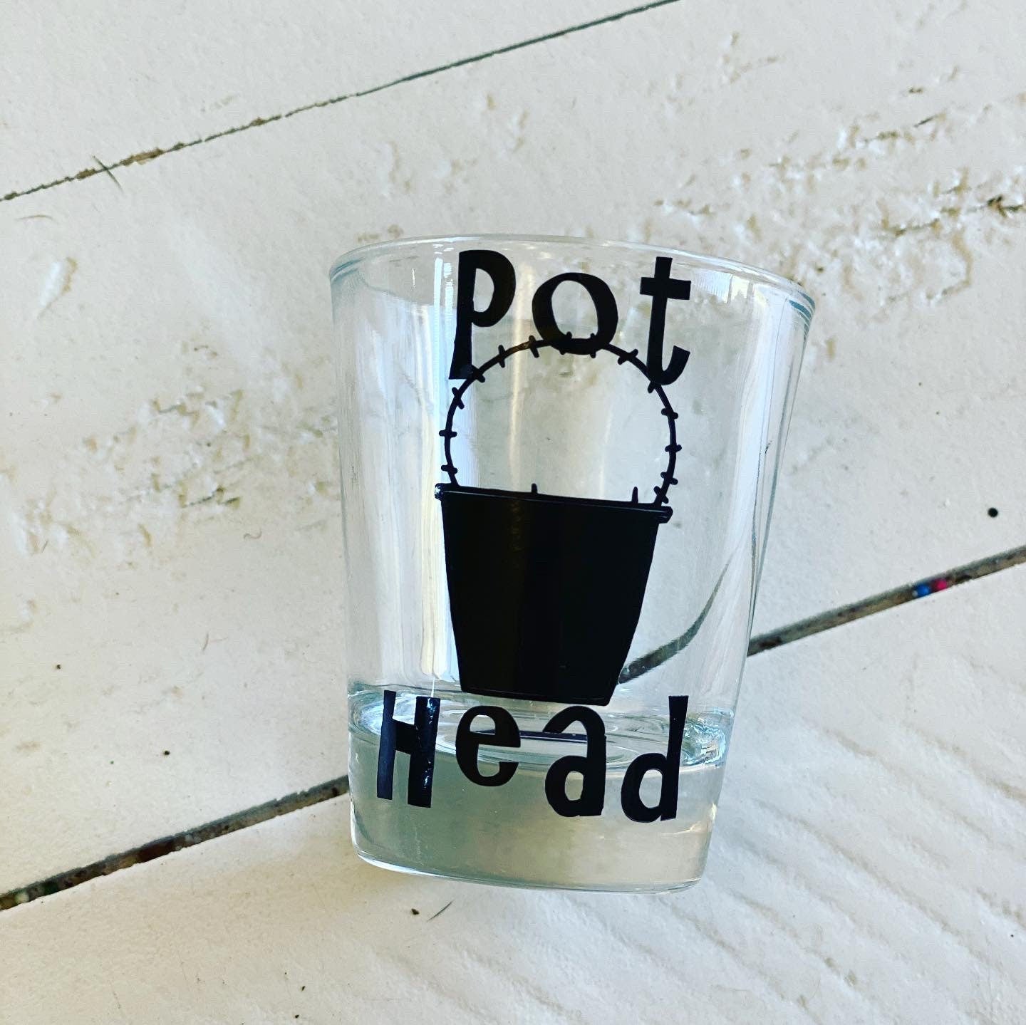 Succulents Themed Shot Glasses