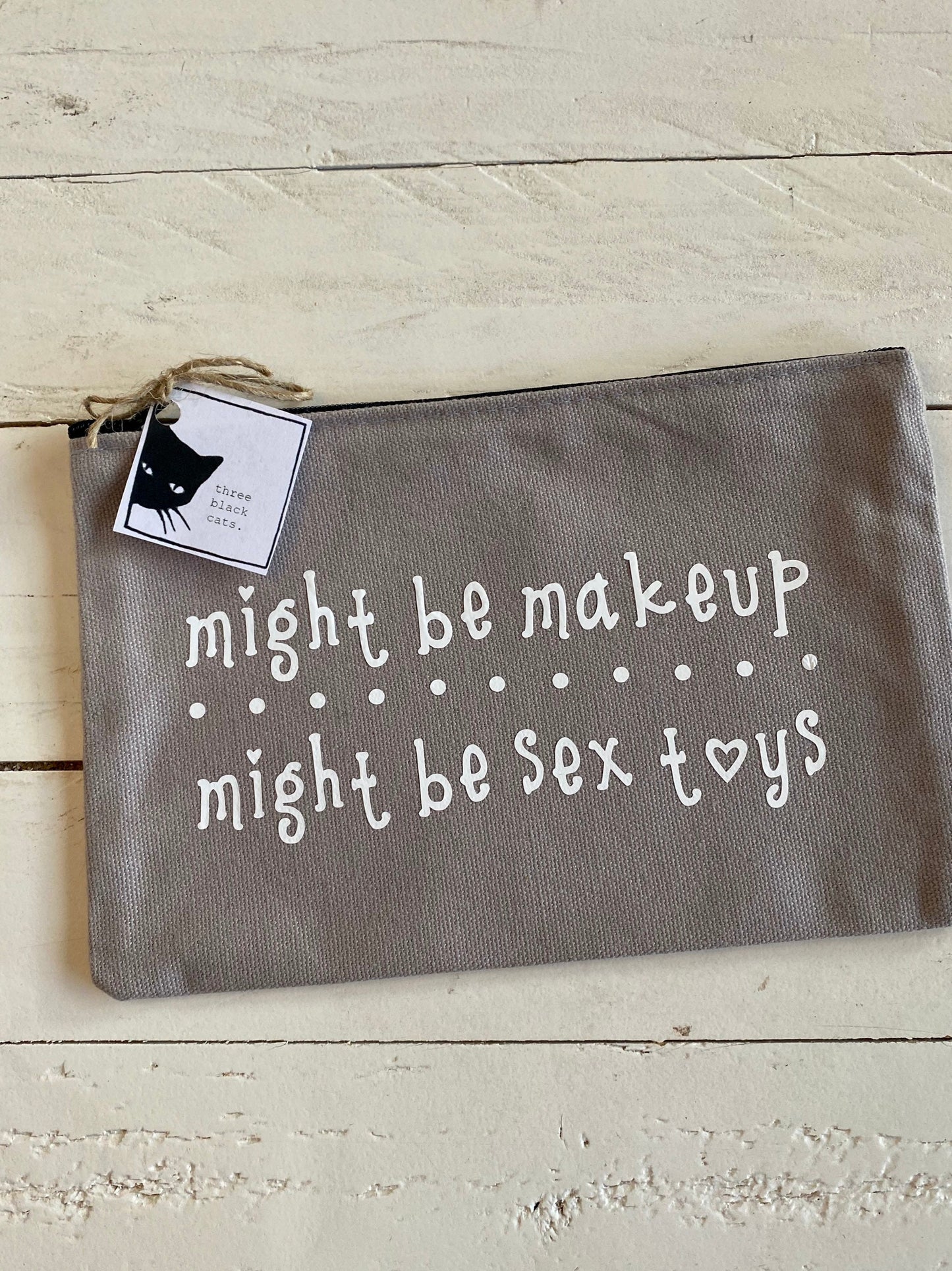 Might be makeup, Might be sex toys, Zipper Pouch