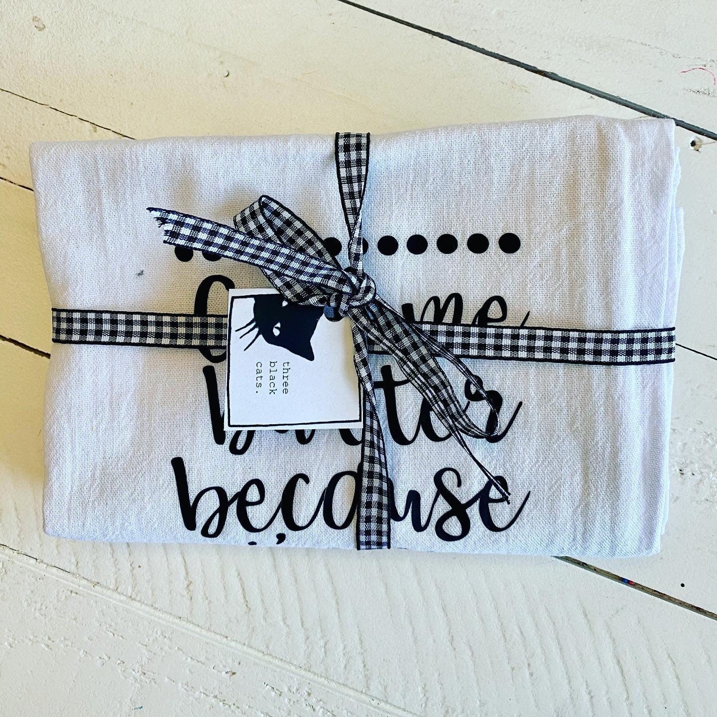 My favorite essential oil is chloroform, Tea towel