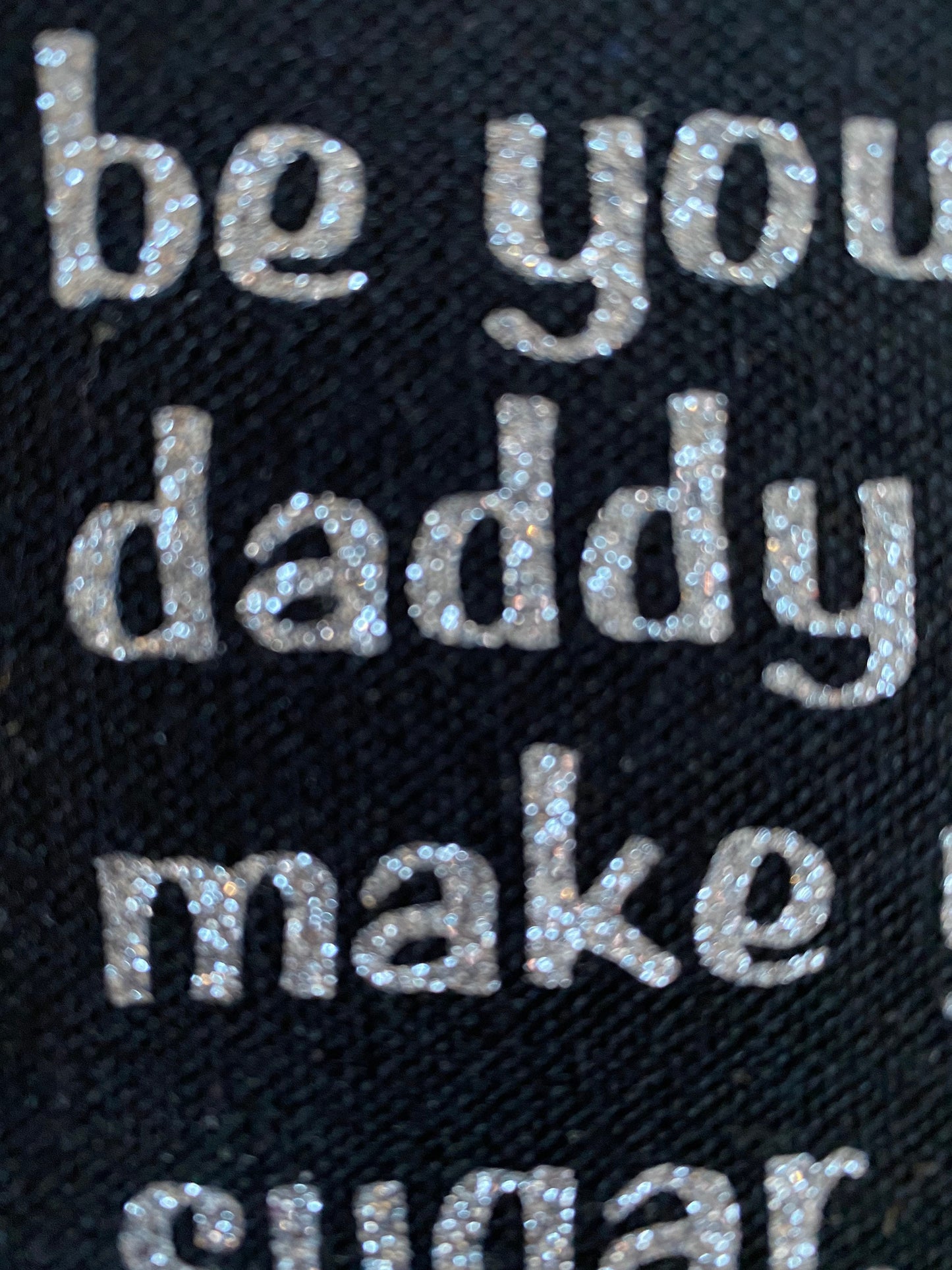 Be your own daddy, make your own sugar, Zipper Pouch