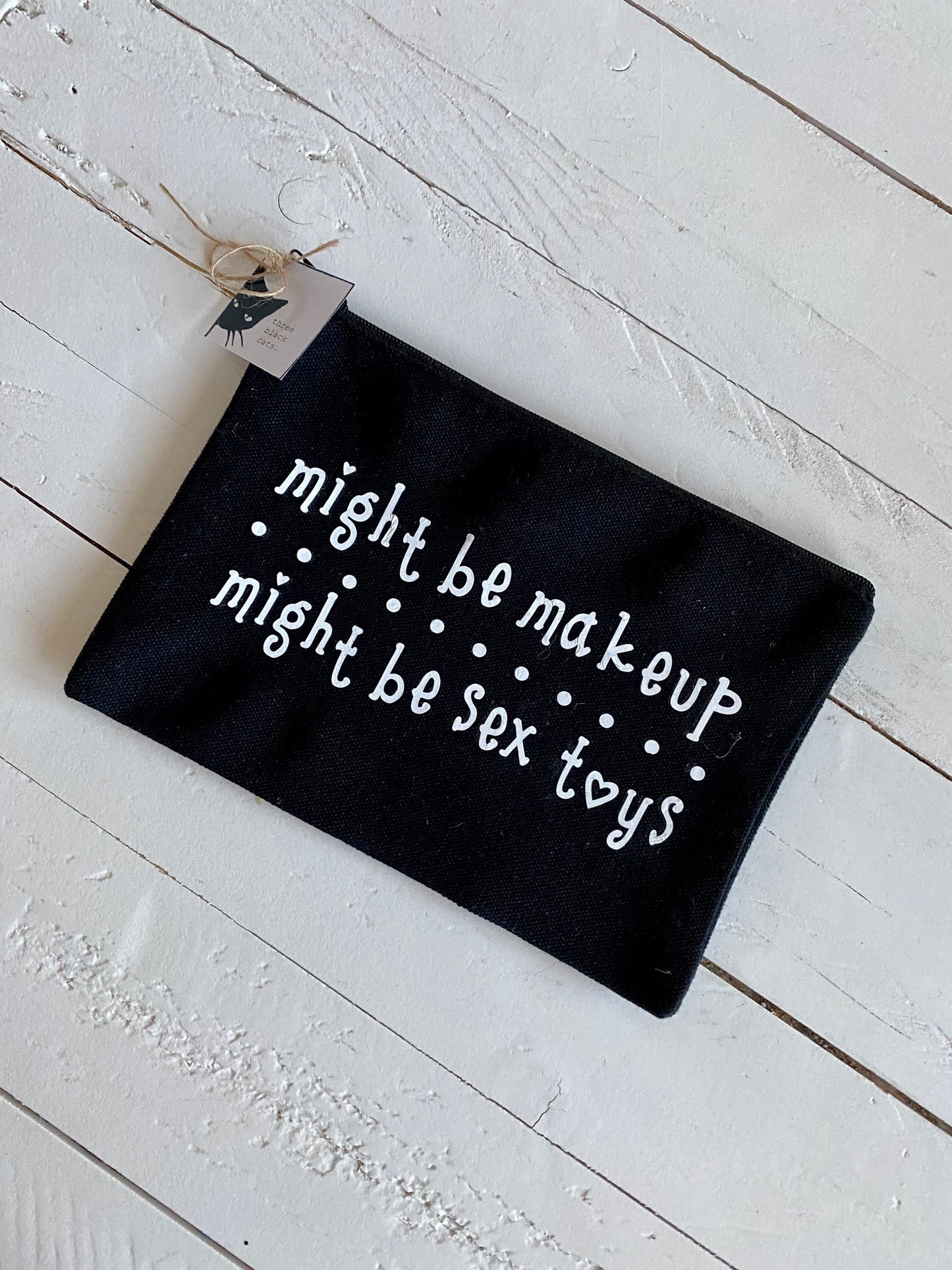 Might be makeup, Might be sex toys, Zipper Pouch