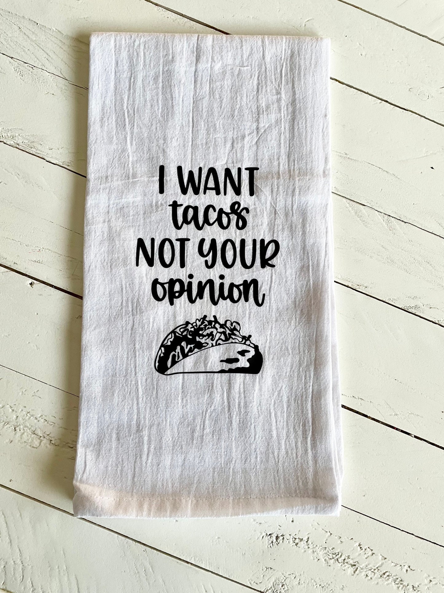 You pick, Taco Lover Tea Towels, Housewarming Gift