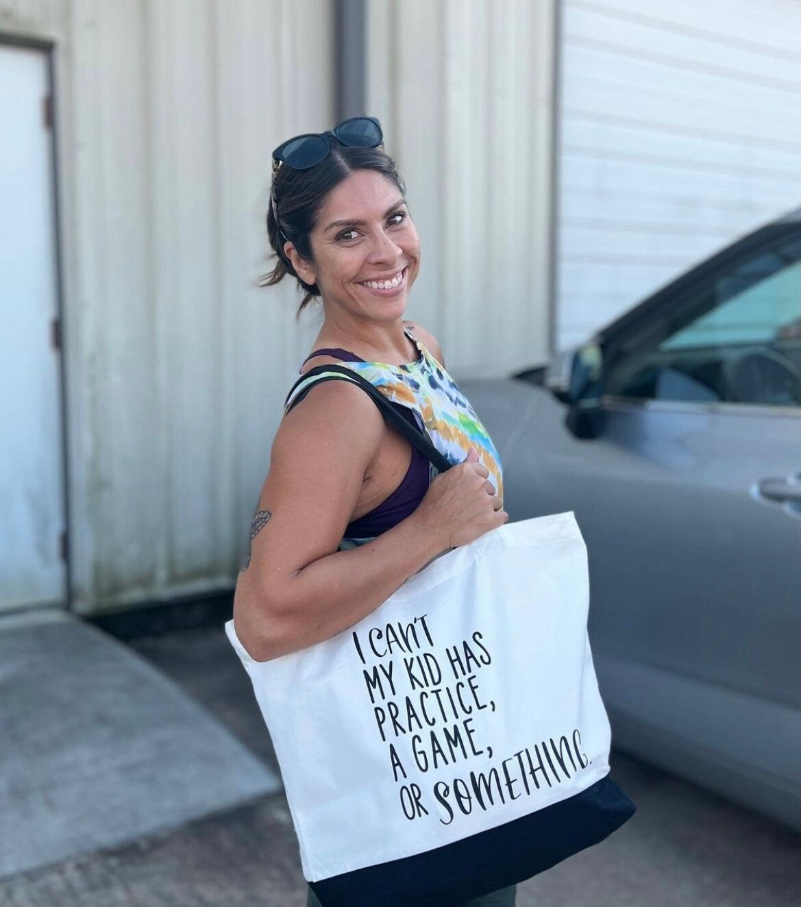 I can’t my grandkids have practice, a game, or something, Tote Bag