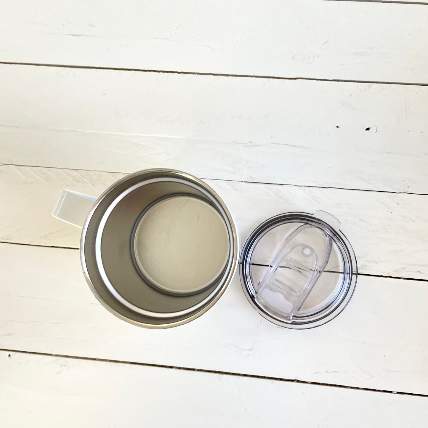 Zero Fucks Rainbow Insulated Mug - 12oz Camp Style with Handle & Leak-Proof Lid