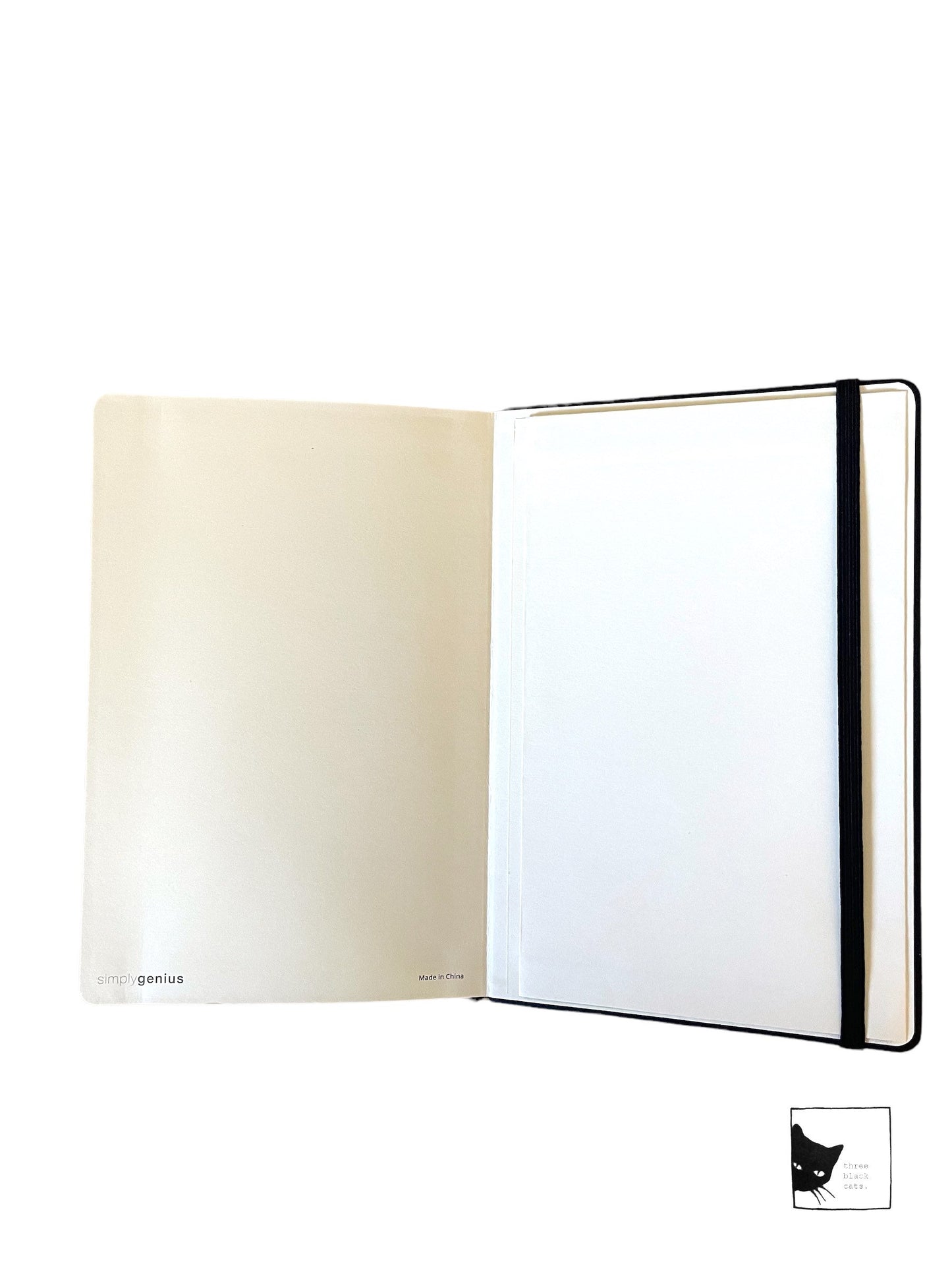 My boss is an asshole, Black Lined Journal