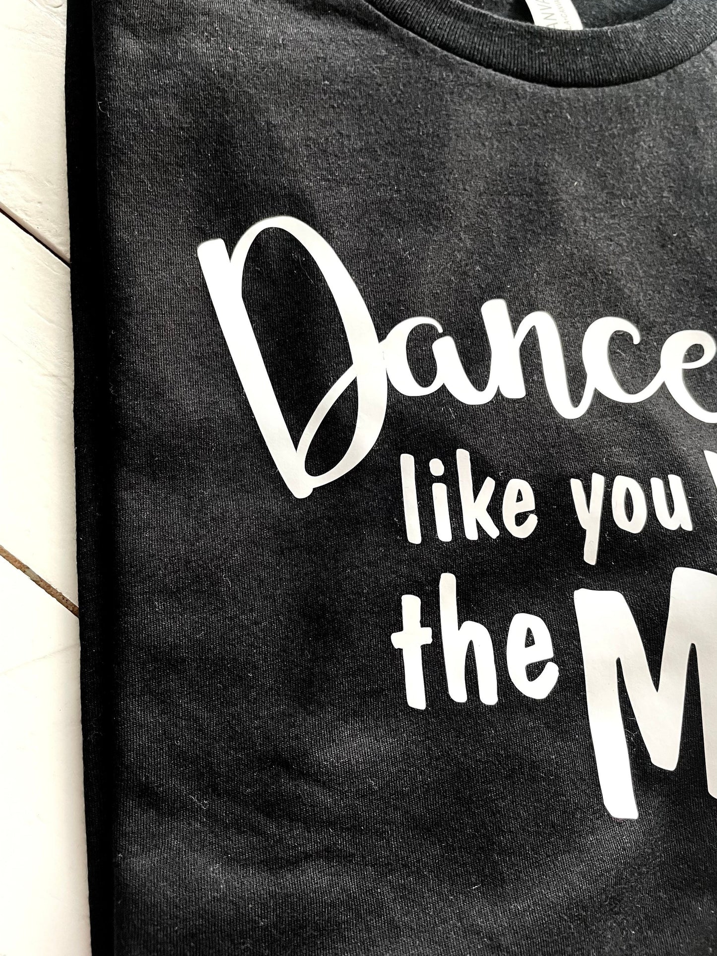 Dance like you need the money, Black T-shirt