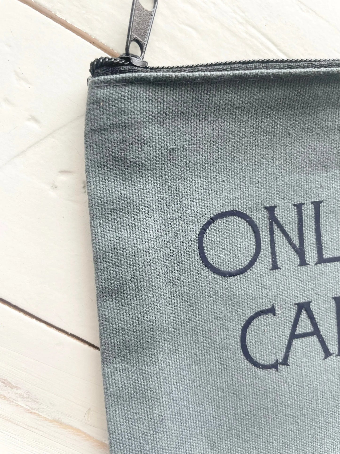 Only whores can see this, Zipper Pouch Three Black Cats