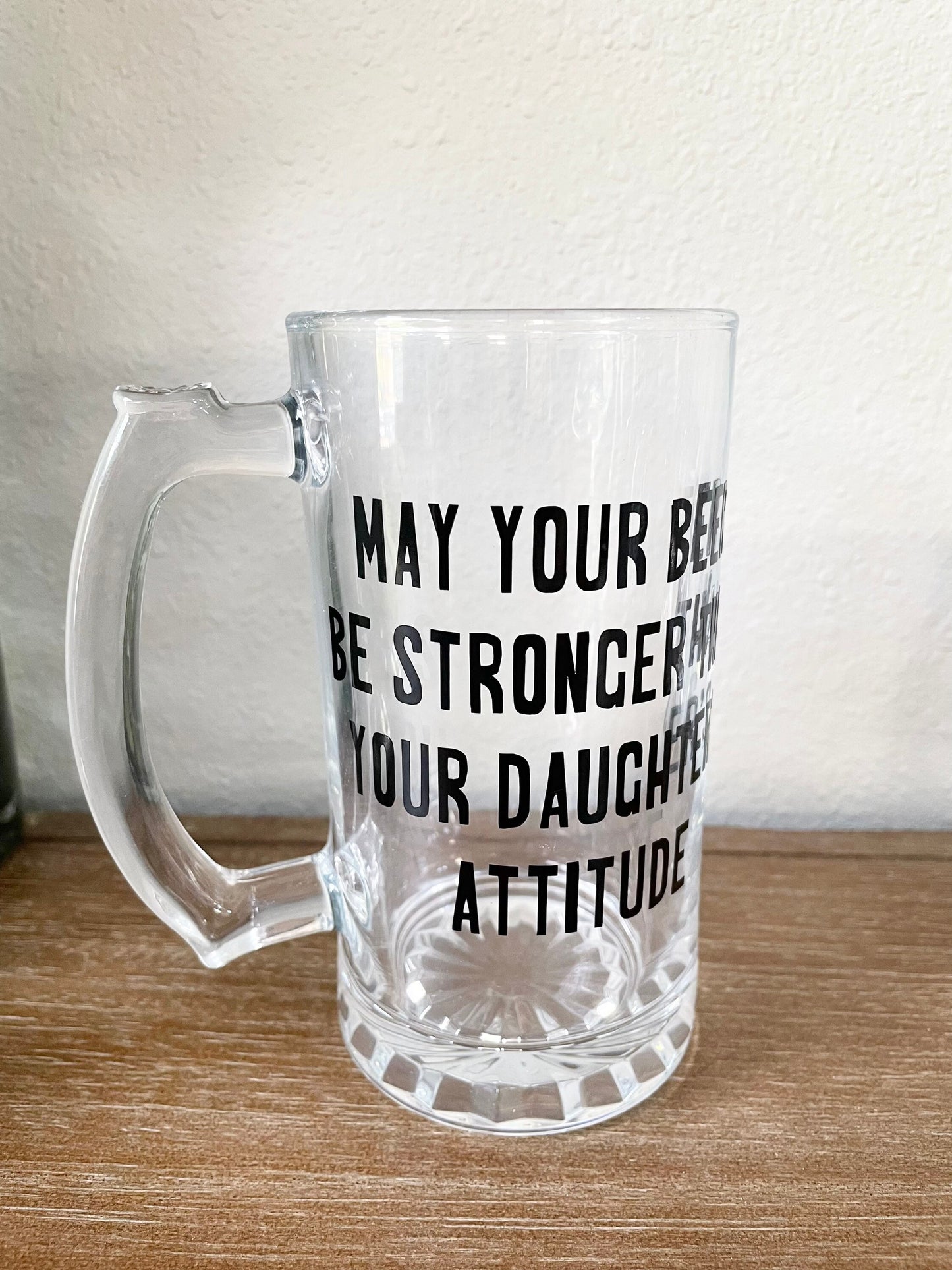 Tough Love 16oz Beer Mug