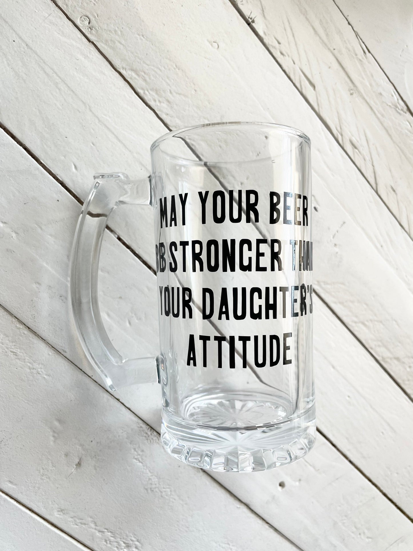 Tough Love 16oz Beer Mug