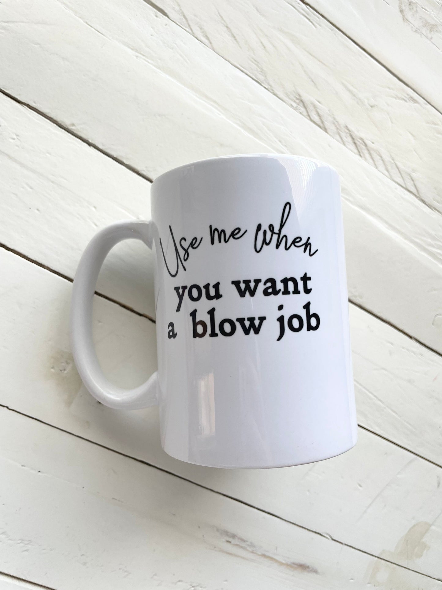Bold Humor Double-Sided Coffee Mug - 15oz Dishwasher Safe