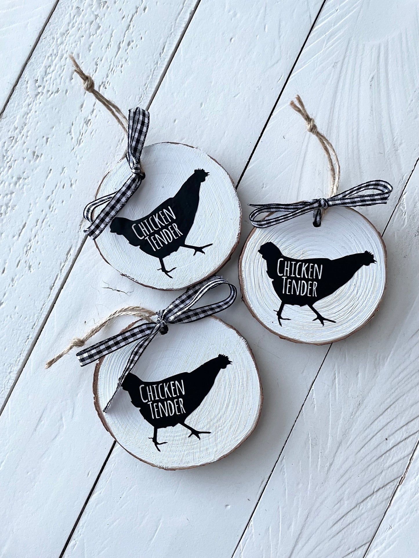 People who take care of chickens are literally Called chicken tenders, Tea Towel & Or Ornament