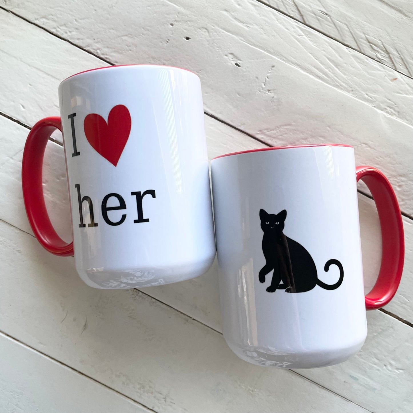 Bold Love Double-Sided 15oz Coffee Mug