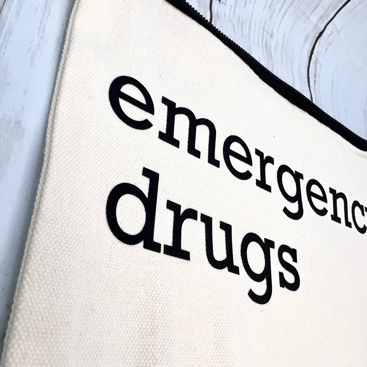 Emergency Drugs, Zipper Pouch