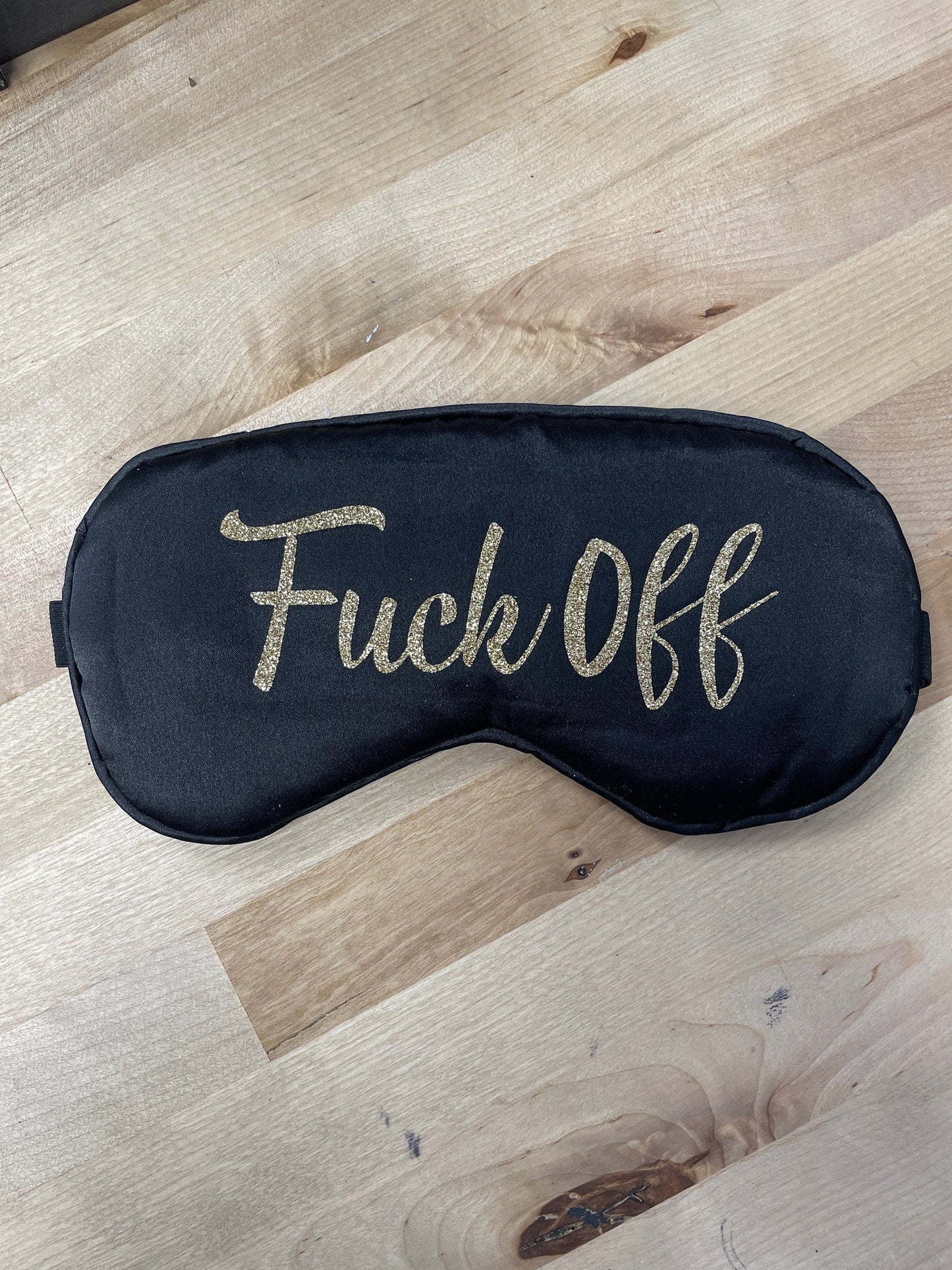 Fuck Off, Black Sleep Mask