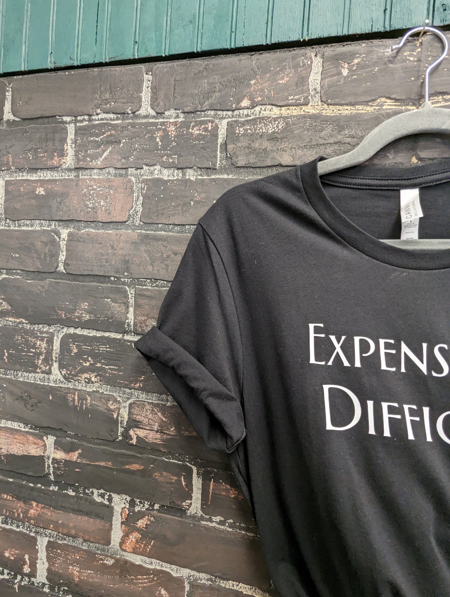 Expensive and difficult, Black T-shirt