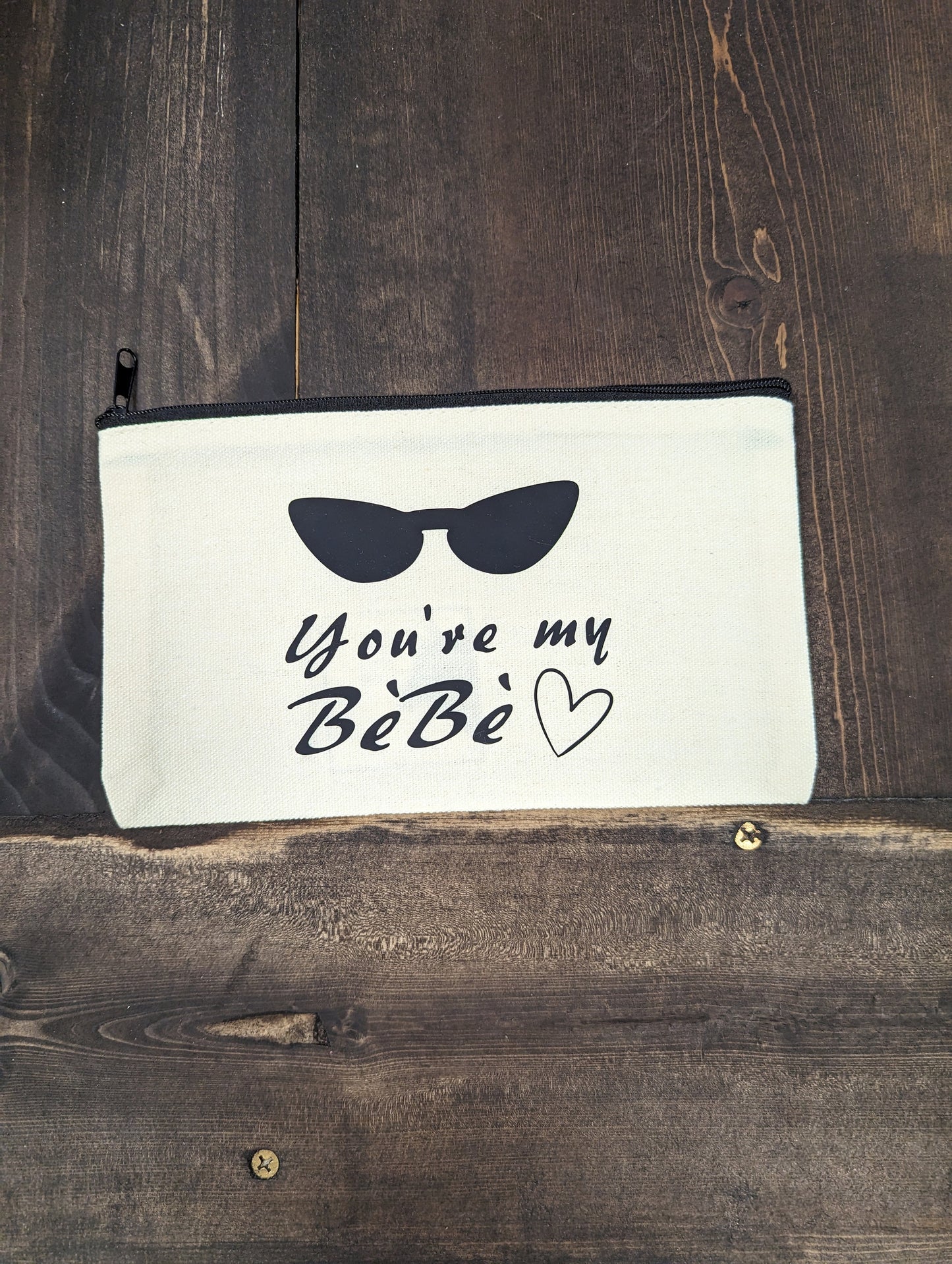 You're my Bebe, Moira Rose, Zipper Pouch