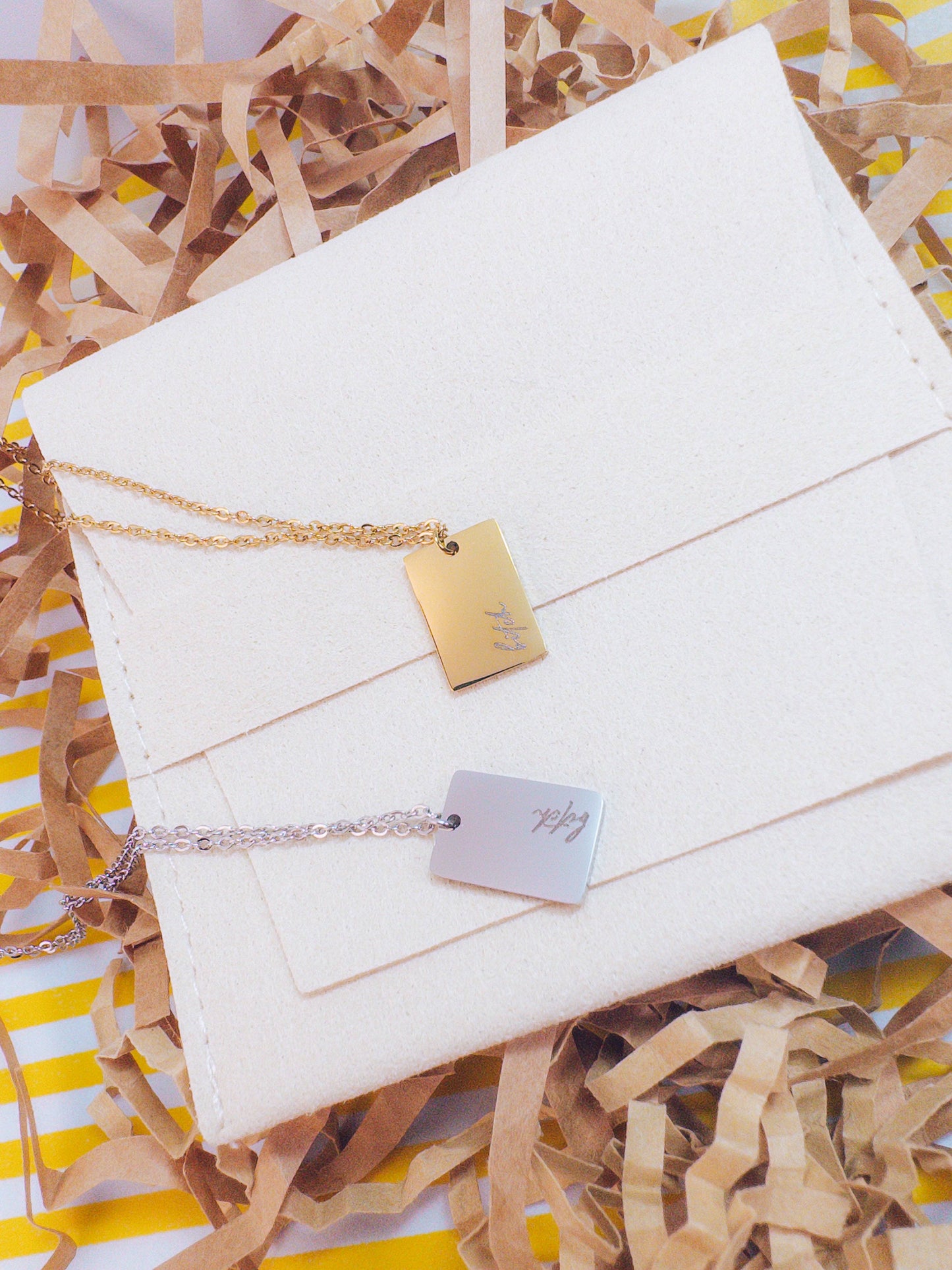 Dainty Bitch Necklace: Silver