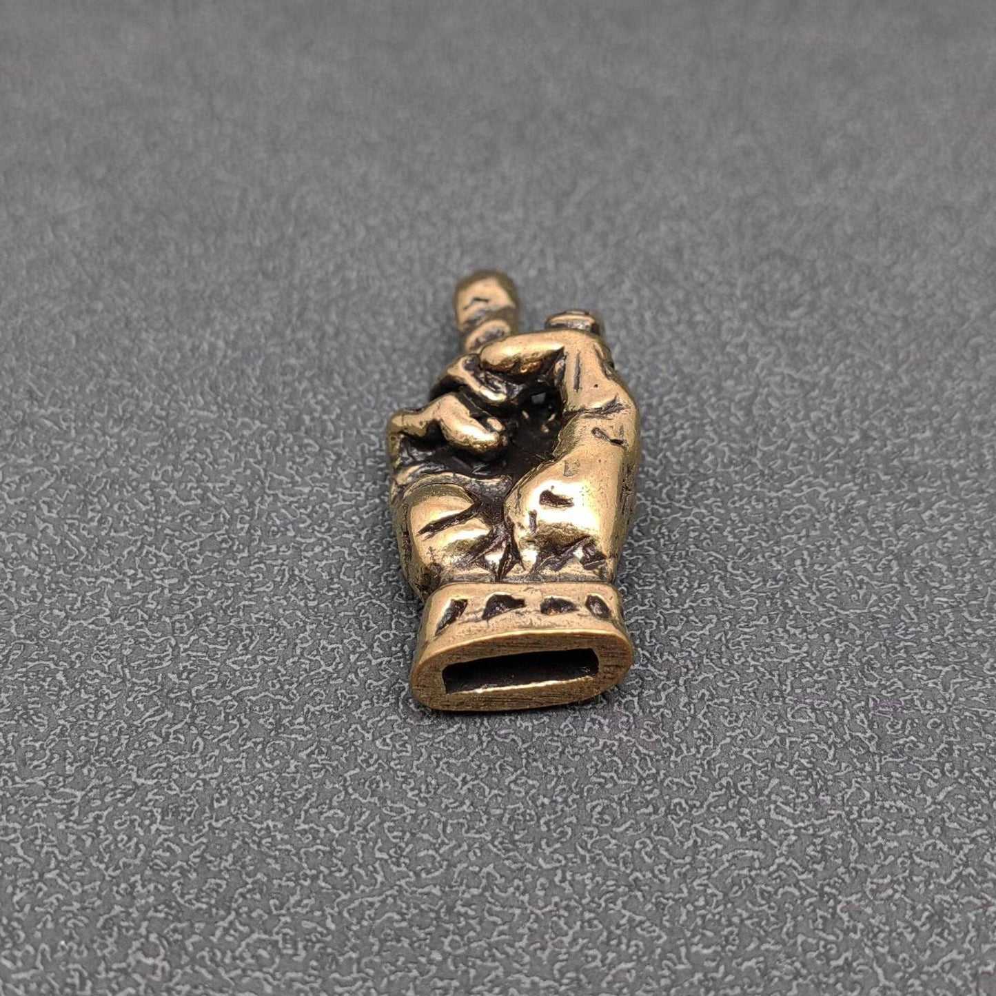 Brass Middle Finger Desktop Ornaments Decoration