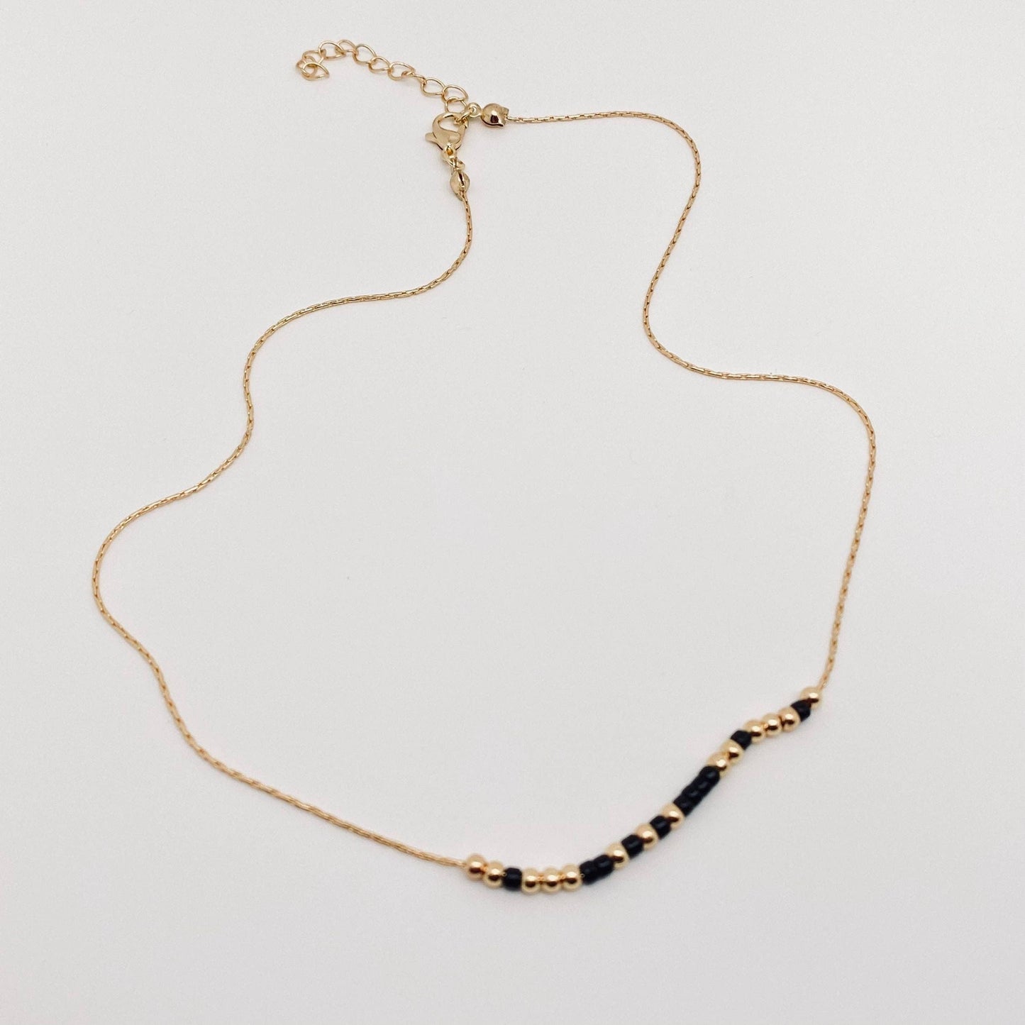 Handmade “Fuck off” Morse Code Necklace: I am enough