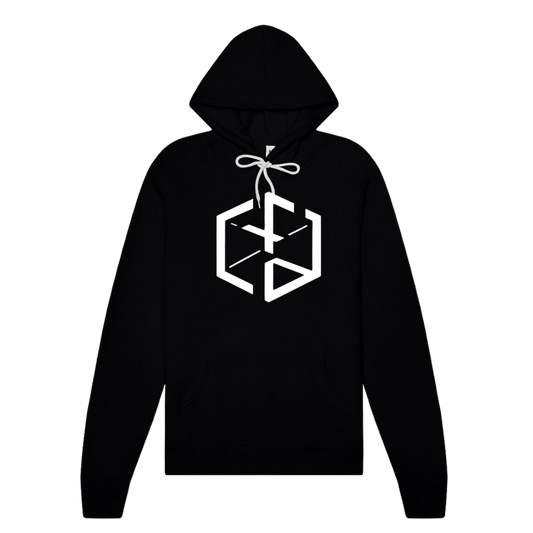 CrossFit Albuquerque- Pull Over Hoody Black/Turquoise