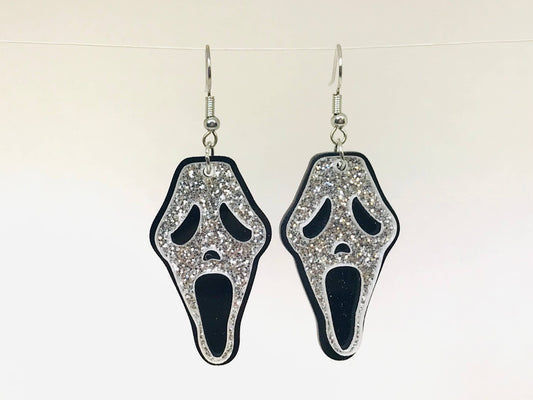 Screaming Ghost Earrings, Halloween Horror Gift SimpleNGreat