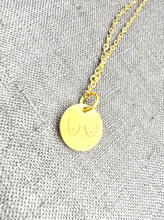 Boob Necklace: Style 2 / 16"